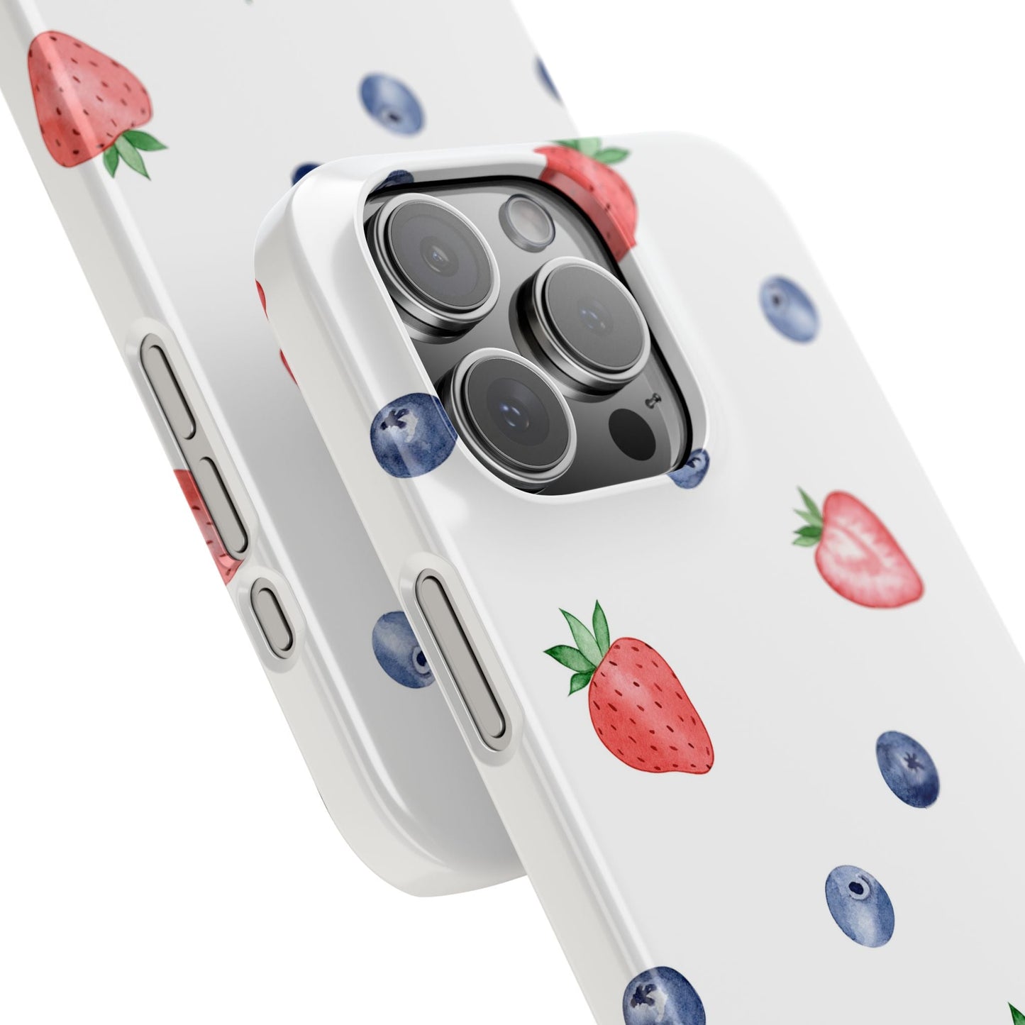 Berries & Cream Slim Phone Case