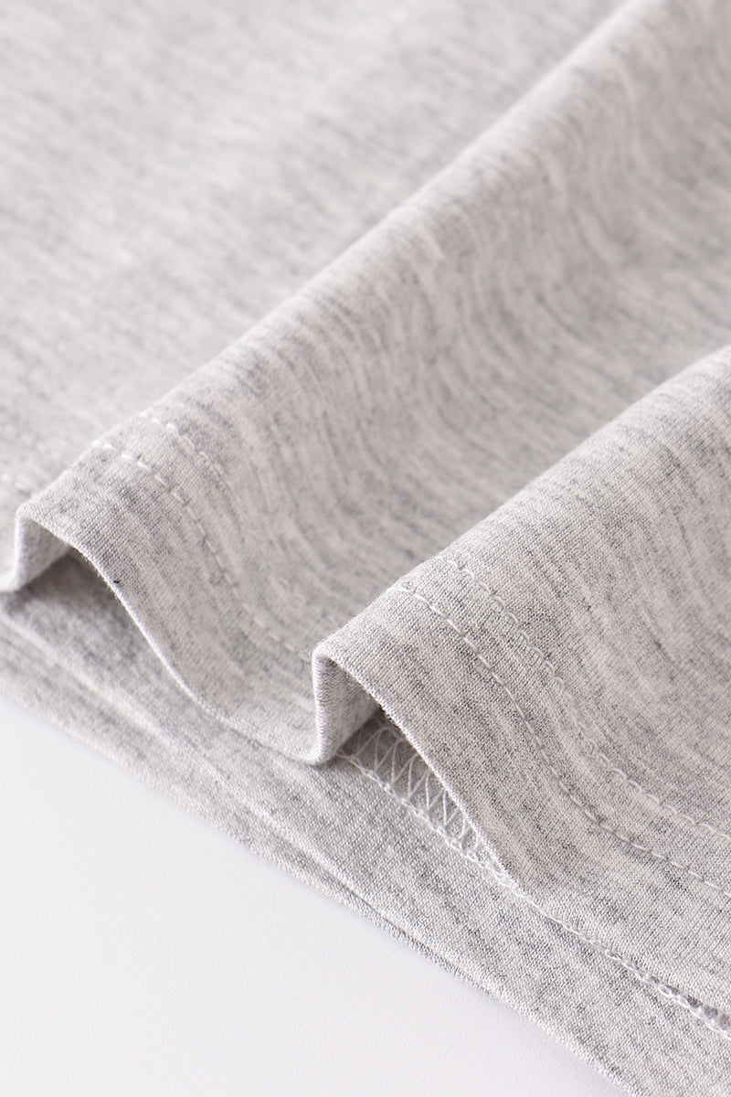 Grey baby bamboo swaddle blanket