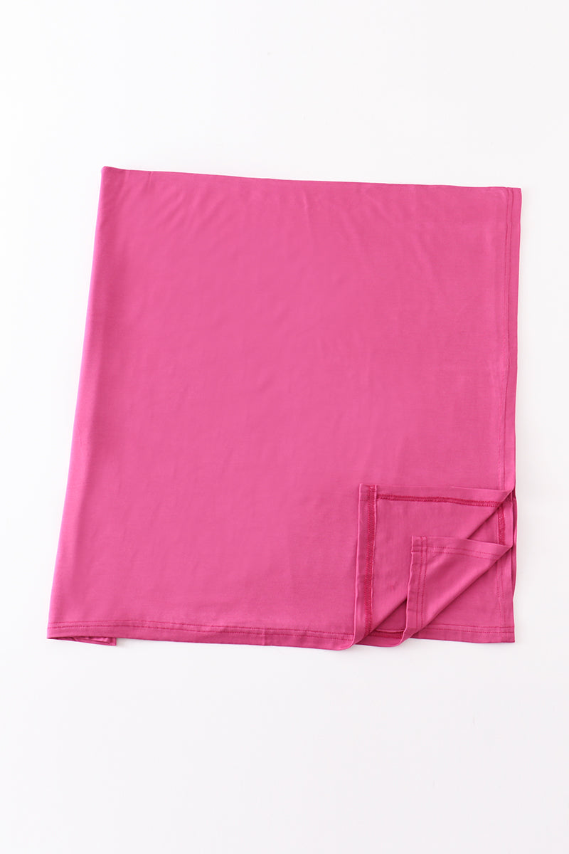 Rose baby bamboo swaddle blanket