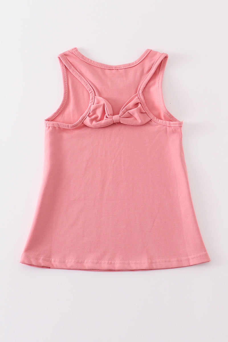 Mauve blank basic kids teens adult tank top