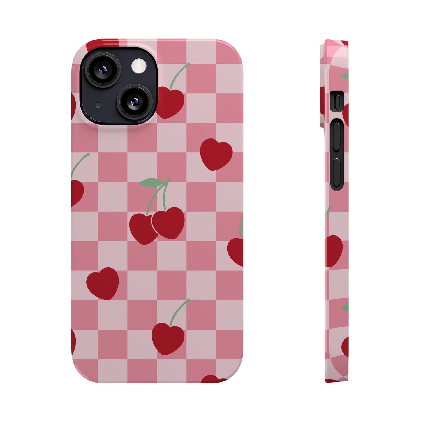 Cherry Checker Phone Case