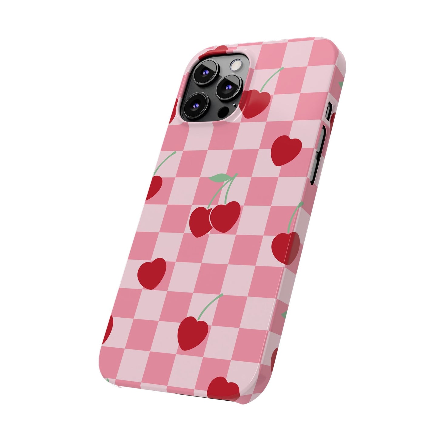 Cherry Checker Phone Case