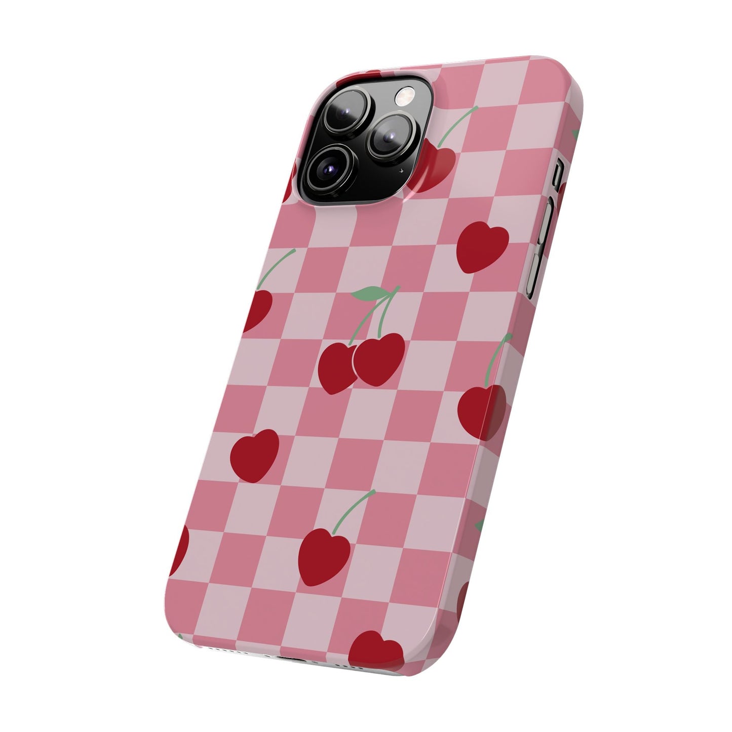 Cherry Checker Phone Case