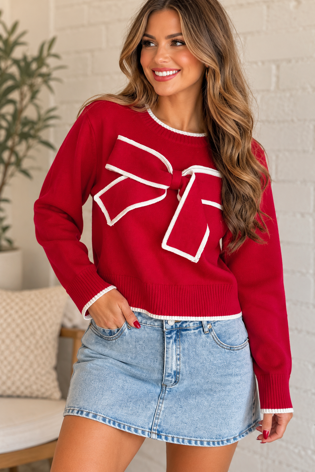 Bow Sweater RTS