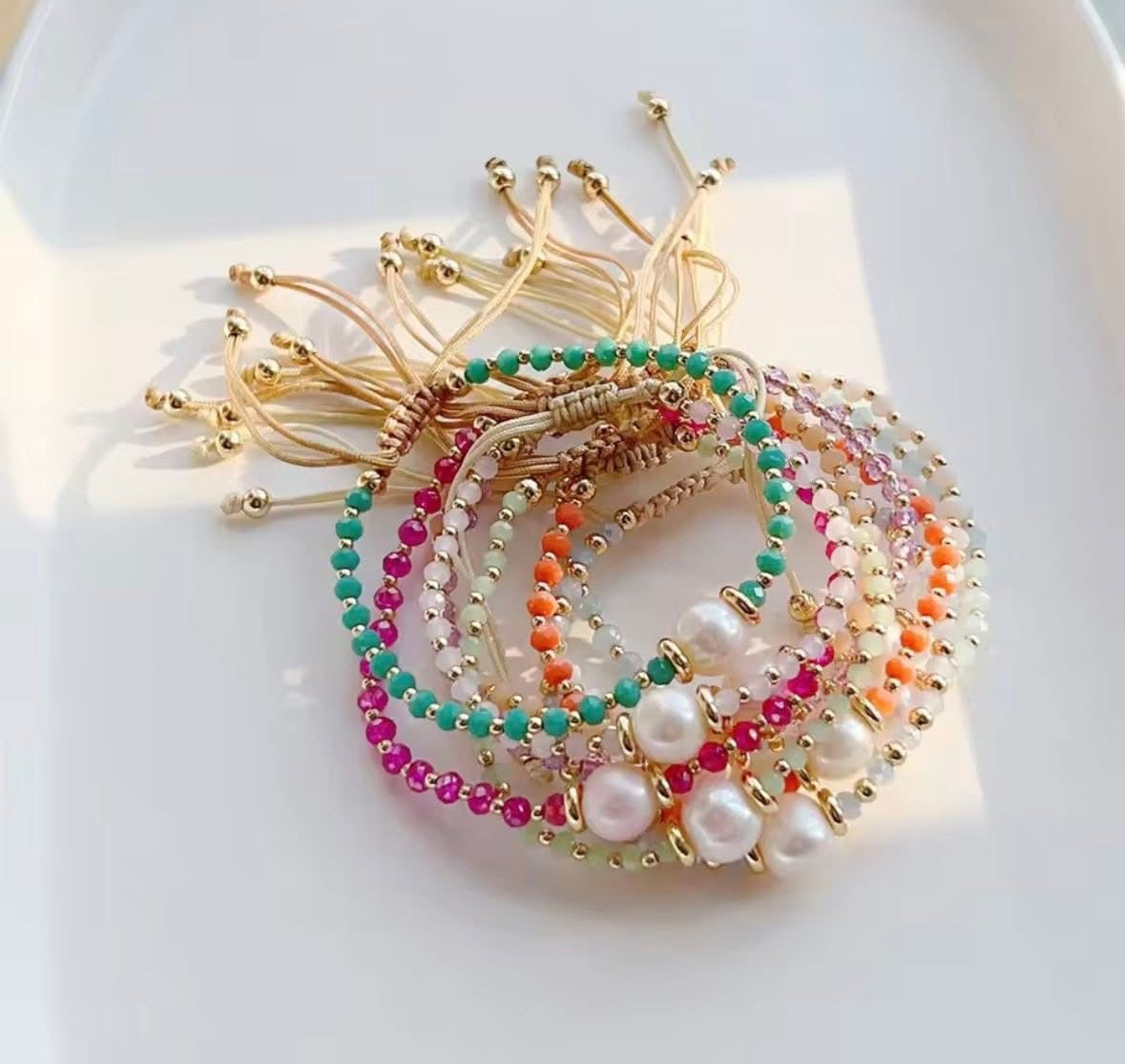 Colorful Beaded Bracelet RTS