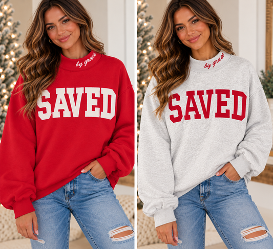 Saved By Grace Sweatshirt