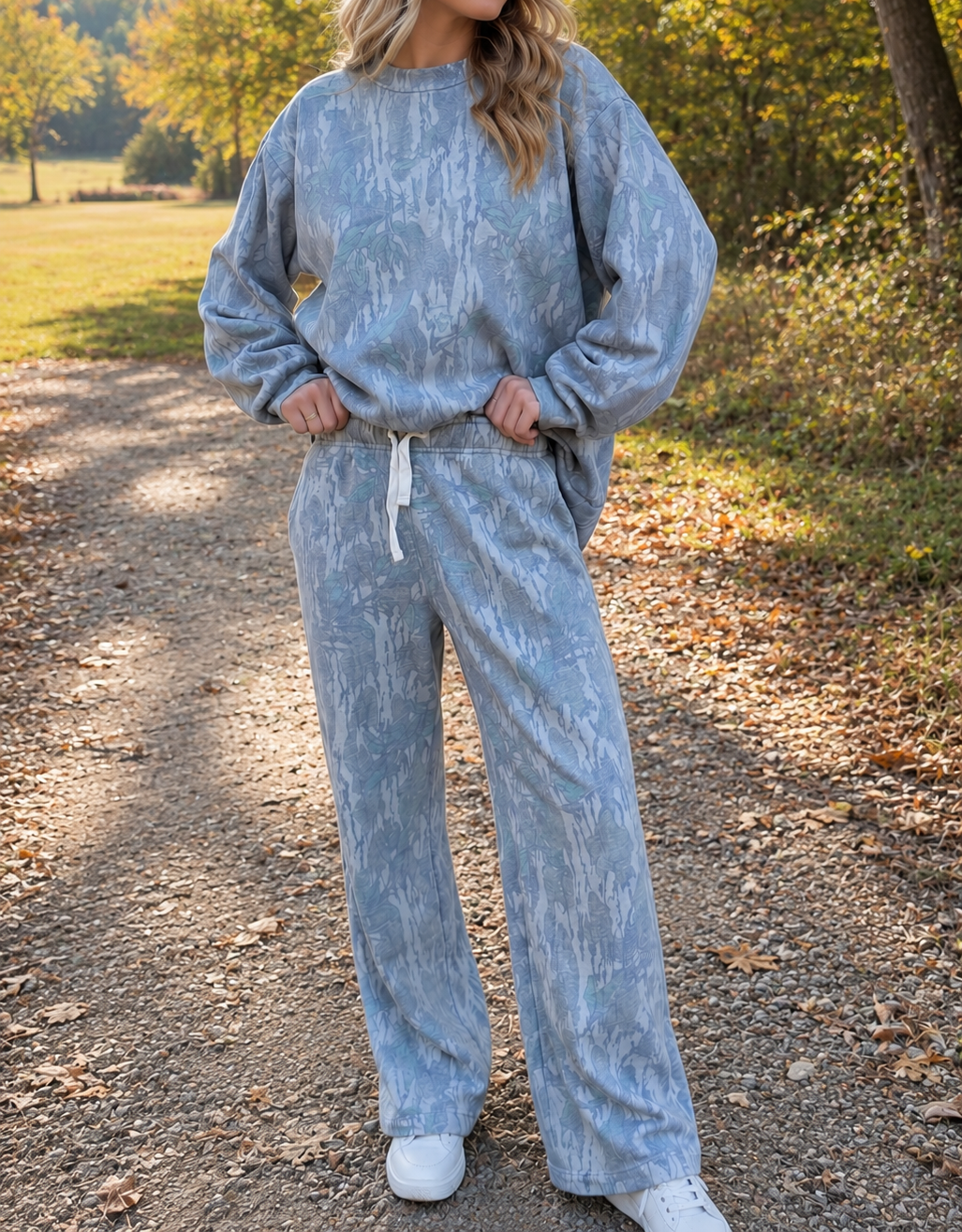 Camo Loose Pullover Set *LAST CHANCE TO ORDER*