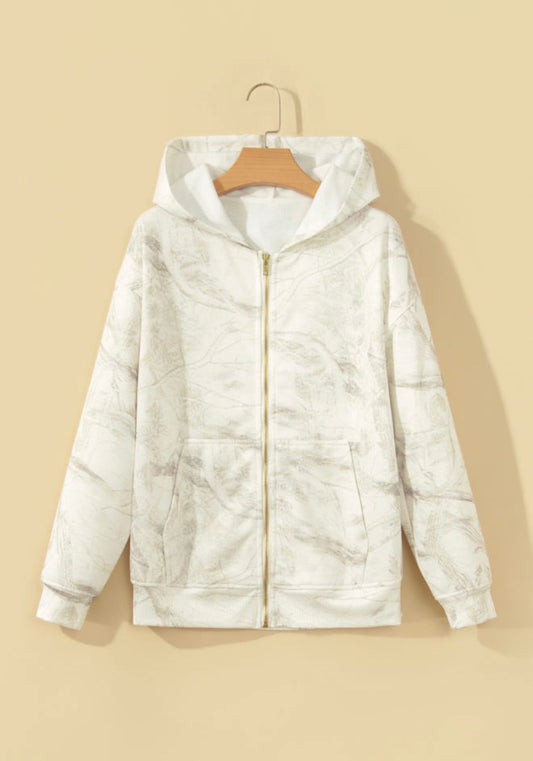 Camo Zip Up