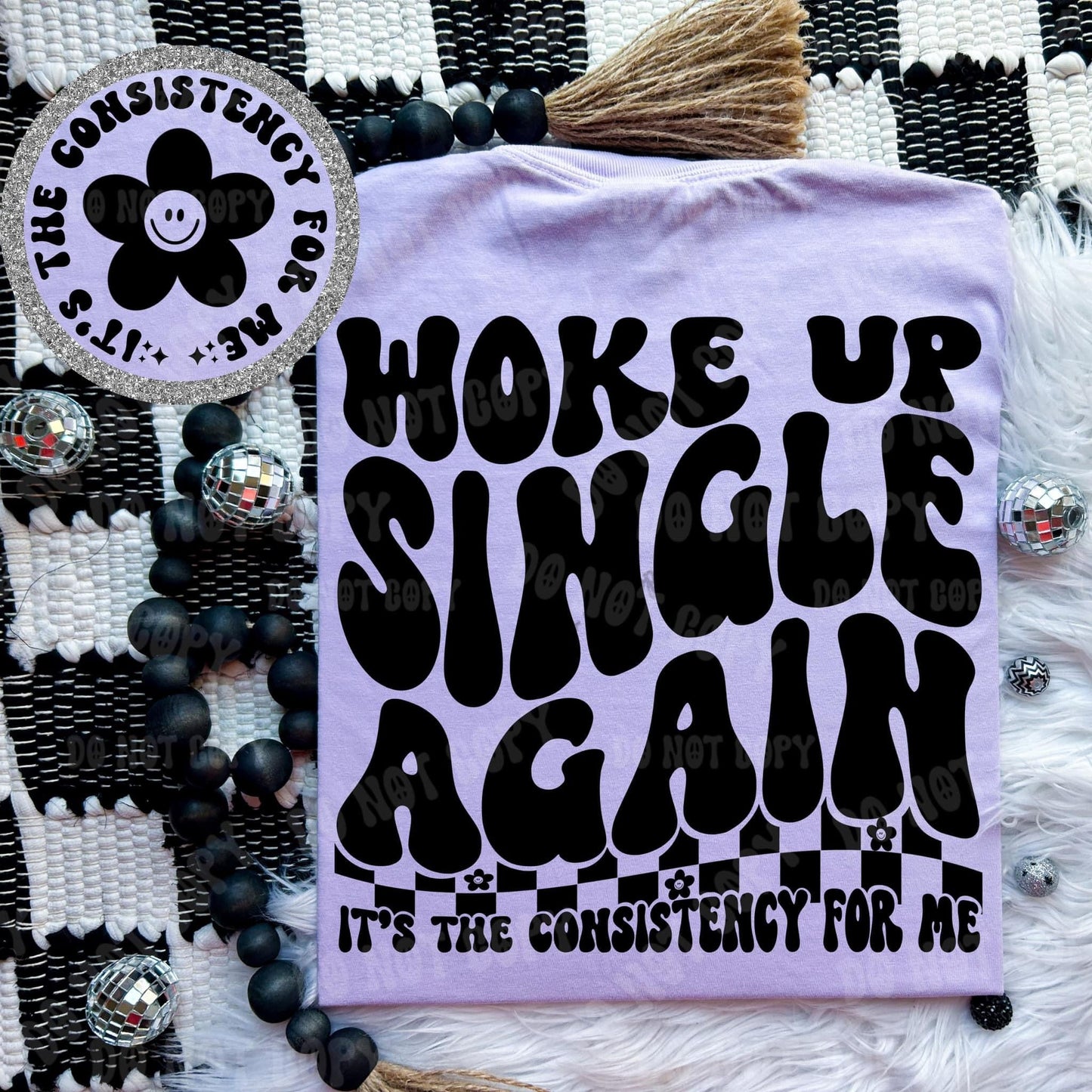 Woke up single again Comfort colors tee