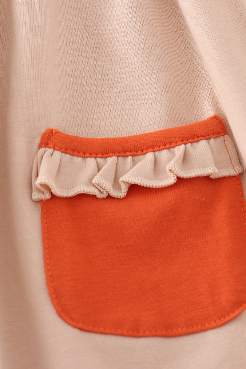 Rust isaiah embroidery bloomer set