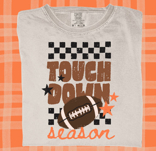 Touchdown Season Football Graphic Tee