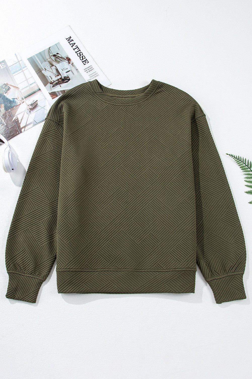 Textured Pocket Pullover RTS